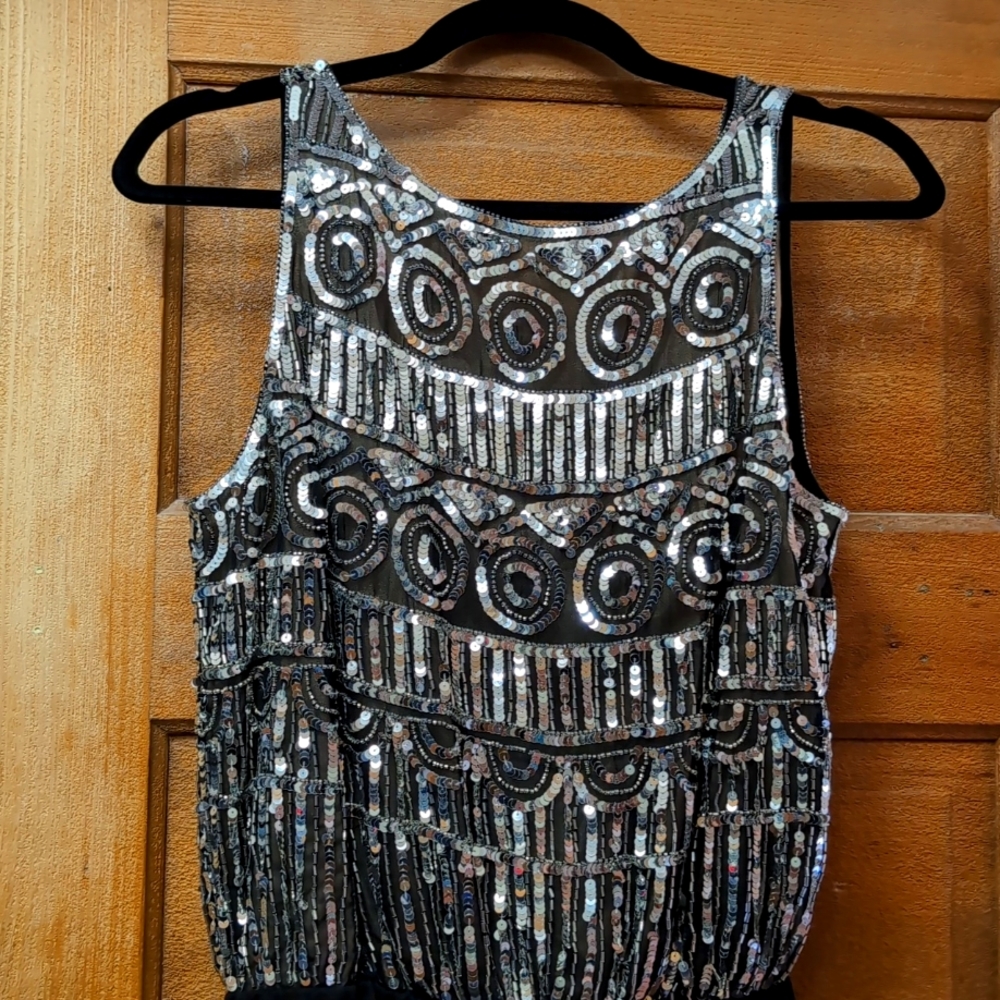 AJ Bari vintage Sequin bodysuit